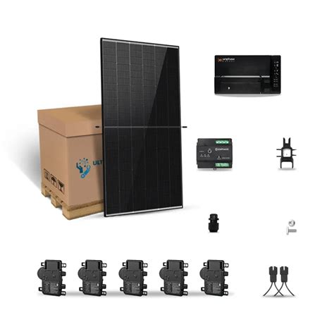 Kit Solaire Triphase 12800W 380V Autoconsommation ENPHASE ENERGY