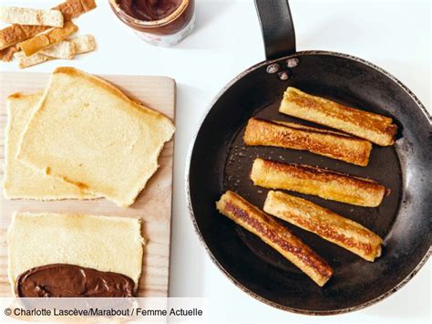 Pain Perdu Au Nutella La Po Le Rapide D Couvrez Les Recettes De