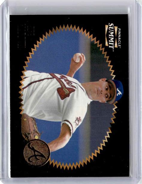 Pinnacle Summit Greg Maddux Baseball Card Atlanta Braves Ebay