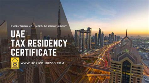 All You Need to Know About UAE Tax Residency Certificate | TRC in UAE