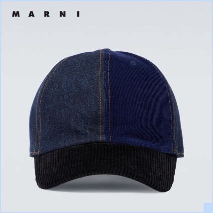 MARNIDenim Baseball Cap ベースボールキャップ MARNI ニットキャップビーニー 107199615BUYMA