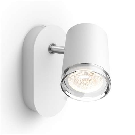 Philips Hue White Ambiance Adore Led Spotlight Wall Light With Dimmer