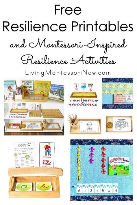 Free Resilience Printables And Montessori Inspired Resilience