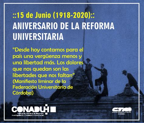 Aniversario De La Reforma Universitaria