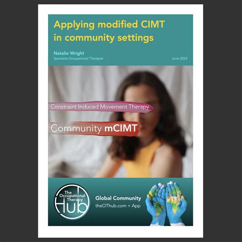 The Occupational Therapy Hub On Twitter Applying Modified CIMT In