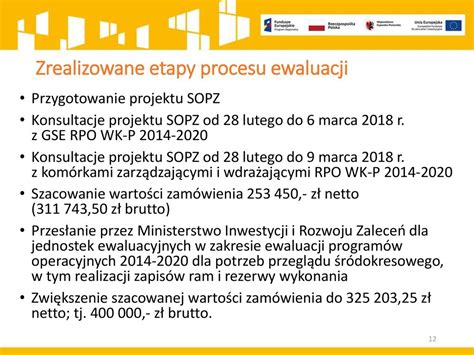 Vi Spotkanie Grupy Steruj Cej Ewaluacj Regionalnego Programu