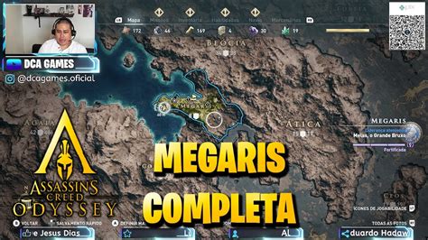 Assassin S Creed Odyssey Megaris Completa 100 Todos BaÚs E Segredos Youtube