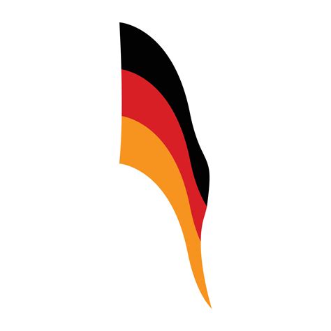 german flag logo illustration design 17741651 Vector Art at Vecteezy