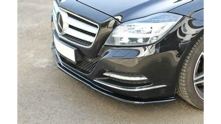 Splitter Przedni Mercedes Benz Cls C Gloss Black Akcesoria