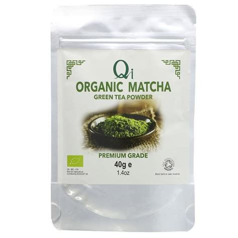 Qi Organic Matcha Green Tea Powder Evergreen