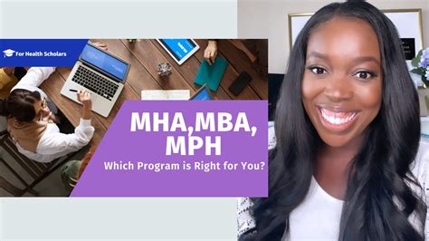 Mha Mph Mba In Health Mgmt Which Masters Degree Program Is Right