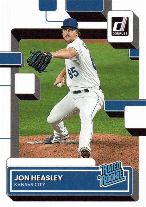 Donruss Jon Heasley Kansas City Royals Free Ship Ebay