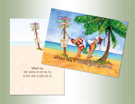 Beach & Coastal Christmas Cards - Made in the USA - California Seashell Co