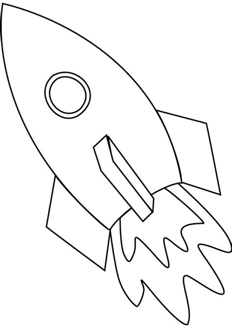 Rocket ship coloring pages to download and print for free