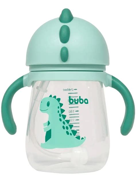 Copo Transição Buba - Copo de Transição Buba com Canudo Antivazamento 240ml | Shopee Brasil