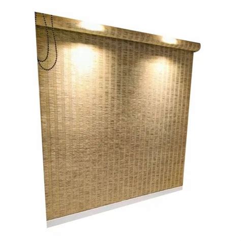 Brown Feet Jute Roller Blind Size Feet Width At Rs Sq Ft In