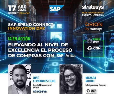 STRATESYS EN EL SPEND CONNECT INNOVATION DAY CASO DE ÉXITO COMPANHIA