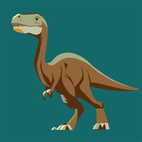 Dinosaur Vector Illustration Flat 2 Premium Ai Generated Vector