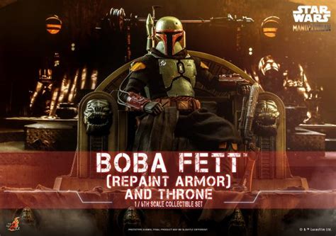 Hot Toys Boba Fett Comes With His Own Throne