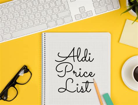 Aldi Price List With Unit Pricing. Updated Prices.