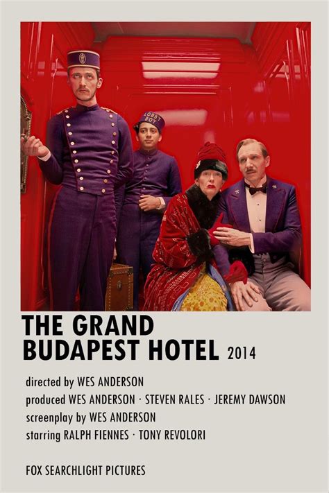 The Grand Budapest Hotel Poster Artofit