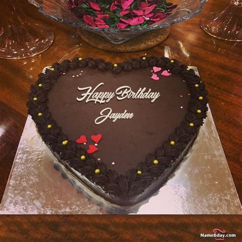 Happy Birthday Jayden Images of Cakes, Cards, Wishes