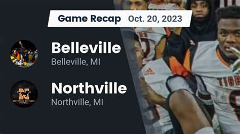 Football Game Recap: Belleville Tigers vs. Northville Mustangs