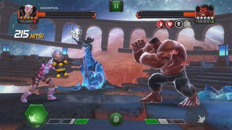 Gwenpool Vs Red Hulk Full Kill Labyrinth Of Legends Marvel Contest Of Champions Youtube