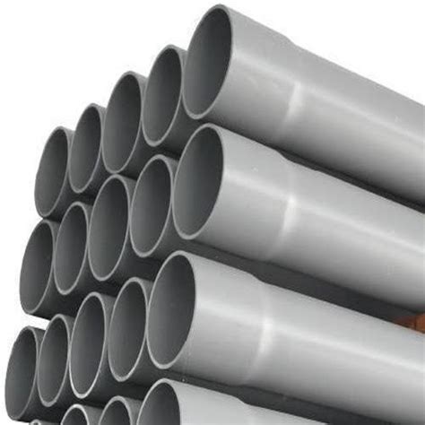 Round Upvc Pressure Pipes For Construction Industrial Plumbing