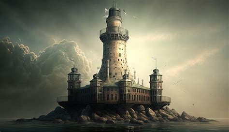 Premium AI Image | lighthouse of alexandria