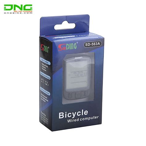Đồng hồ gắn ghi đông xe đạp SUNDING SD-563A Có dây | DngBike.com