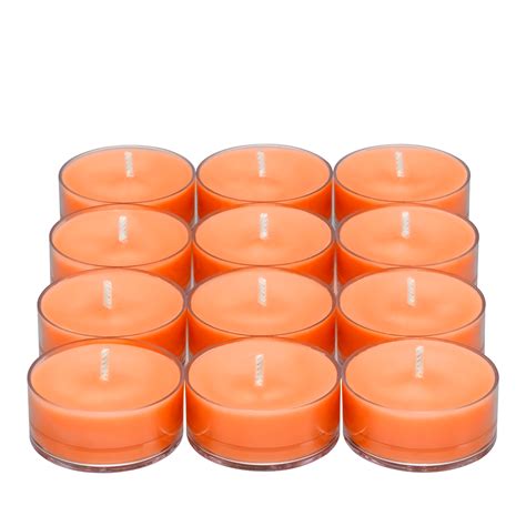 Pumpkin Spice Tea Light Candles The Cake Boutique