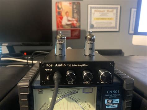 Fosi Audio T20 Tube Amp & Klipsch Speakers...for FTDX101D - Amateur ...