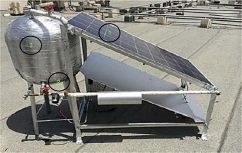 Photovoltaic Thermal PVT System Cooled By Forced Water Circulation