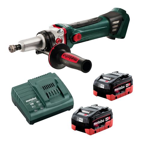 Metabo 18v 1 4 Die Grinder Geared 5 5ah Lihd Kit Ga 18 Ltx G 5 5 K