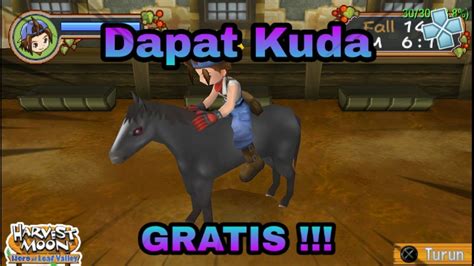 Cara Mendapatkan Kuda Harvest Moon Hero Of Leaf Valley Youtube