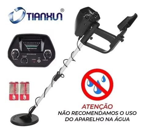 Detector De Metais Tianxun Md Prata Ouro Prova D Gua