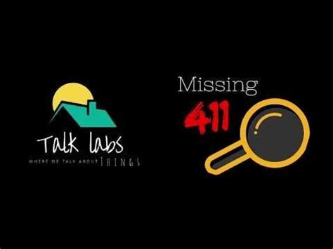 My Podcast on the missing 411 : Missing411