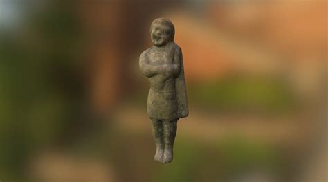 Terracotta Figurine Of A Comedian 3d Model By Balkan Heritage