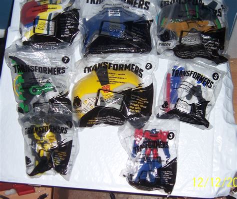 Buy 2016 McDonalds Happy Meal Toys Transformers Complete Set Online At