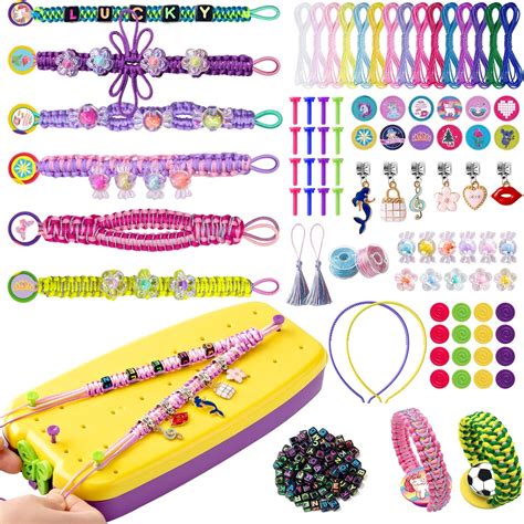 Mactoou Kit Braccialetti Fai Da Te Bambina 292 Pz Regalo Bambina 6 12