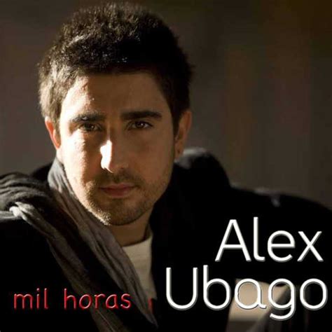 Car Tula Frontal De Alex Ubago Mil Horas Cd Single Portada