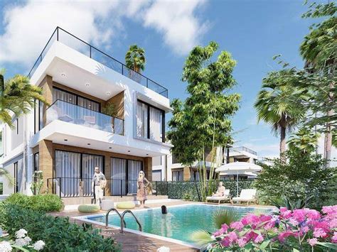 Super Luxurious Villas For Sale In Gazima Usa Iskele Bosphorus