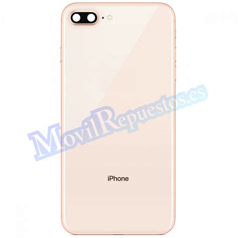 Carcasa Intermedia Con Tapa Trasera Para Iphone G Plus Oro Rosa