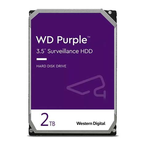 HD Para PC Western Digital WD Purple 2Tb Sata 3 5400Rpm 256Mb