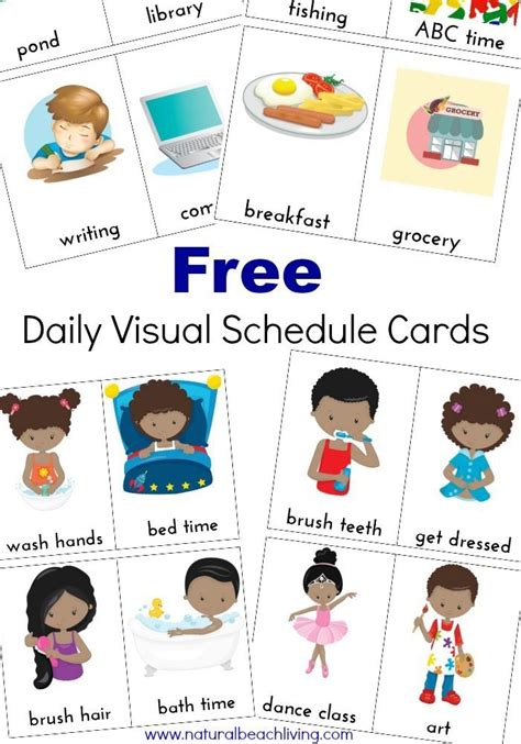 Visual Routine Cards Free Printable