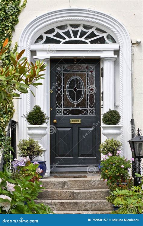 Georgian Door Dublin Ireland Stock Image Image Of Architecture