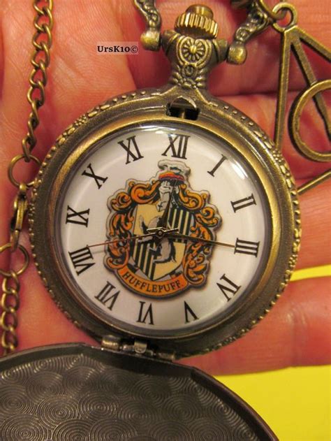 NEU Taschenuhr Bronze Harry Potter Hufflepuff Kaufen Auf Ricardo