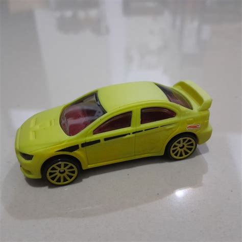 Hot Wheels Color Shifters Mitsubishi Lancer Evolution Shopee Malaysia