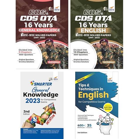 Buy Cds And Cds Ota 16 Years English And General Knowledge Topic Wise